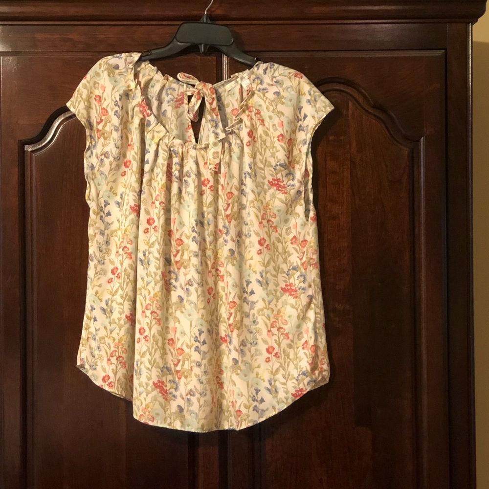 Lauren Conrad XXL Pleated Top